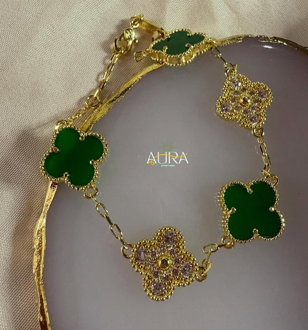 Pulsera Verde Alhaja